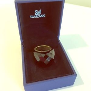 Swarovski crystal ring